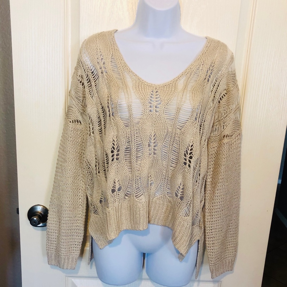 Heartloom Kitted Sweater NWT